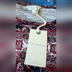 Lucky Brand Twist Tie Top NWT